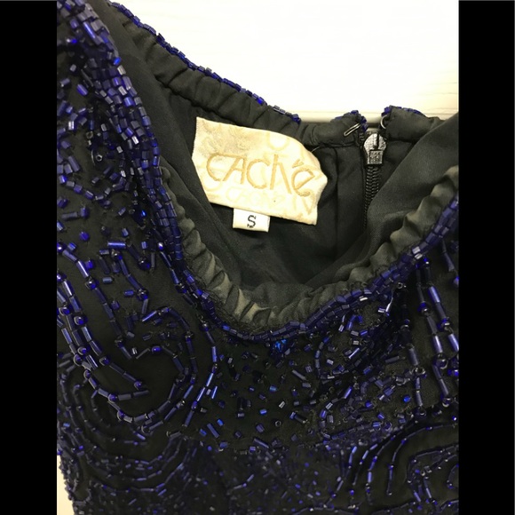 Gorgeous beaded strapless dress - Picture 4 of 4